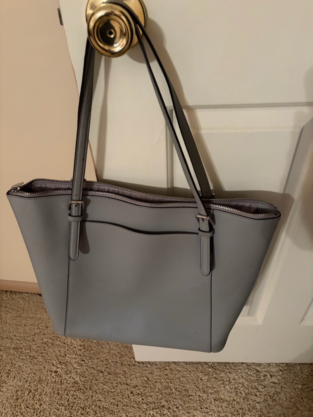 MICHAEL Michael Kors Gray Tote Shoulder Bag
